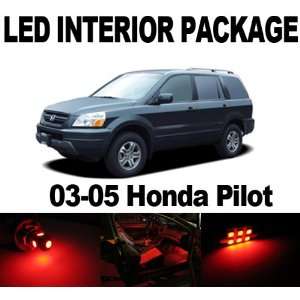    2005 RED 12 x SMD LED Interior Bulb Package Combo Deal Automotive