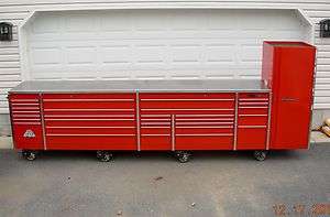 We Ship   Snap On KRL7065 Red Mr Big Tool Box, Stainless Steel Top 
