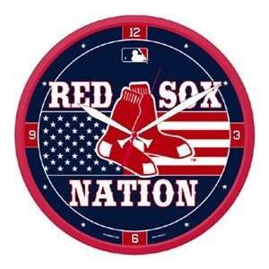  Boston RED SOX NATION Wall Clock New Gift Sports 