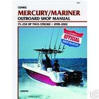 Clymer Marine Repair Manual Mercury/Mariner 75   250 HP  