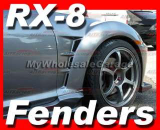 03 09 Mazda RX8 RX 8 JDM FRONT FENDERS 08 Speed Pair MS  
