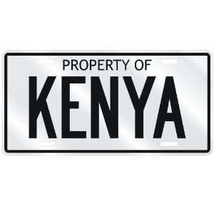  NEW  PROPERTY OF KENYA  LICENSE PLATE SIGN NAME