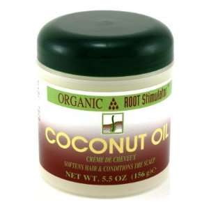  Organic Root Stimulator Coconut Oil, 5.5 oz. Beauty