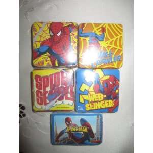  Spiderman Magic Grow Washcloth SET of 5 