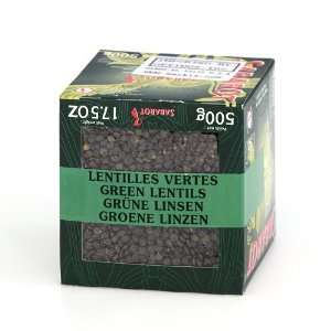 French Dried Green Lentils   1.1 lbs Grocery & Gourmet Food