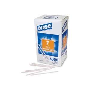  Dixie Stir Straws Unwrapped 7 5000 ct 
