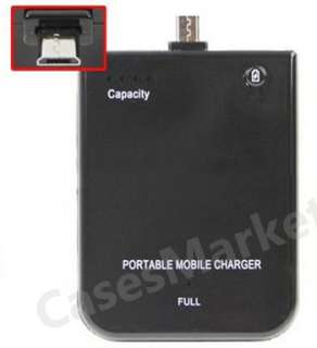 Micro USB External Battery Charger For Samsung Galaxy S 2 i9100 Note 