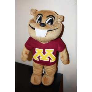   Gopher Stuffed Character Toy University of Minnesota 