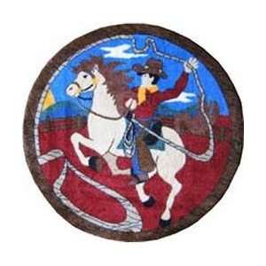  Western Rug   Lasso