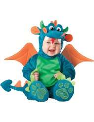 Lil Characters Unisex baby Infant Dragon Costume
