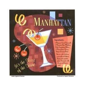 Manhattan Drink   Sticker / Decal