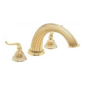  California Faucets Roman Tub Set 5008 WB Weathered Brass 