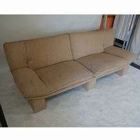 Mid Century Modern Fully Upholstered Sofa Couch  