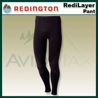 Redington RediLayer All Weather Base Layer Pant Outdoor Sports Black 
