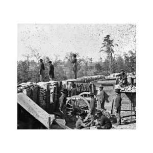 com Atlanta, GA, Shermans Men in Confederate Fort, Civil War Travel 