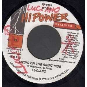  LIVING ON THE RIGHT SIDE 7 INCH (7 VINYL 45) JAMAICA HI 