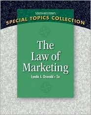 The Law of Marketing, (1439079242), Lynda J. Oswald, Textbooks 