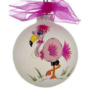  Flamingo Flo Christmas Ornament