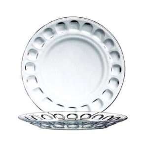   Fully Tempered Glass Roc Dinner Plate   9 1/8 Dia.