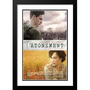 Atonement 20x26 Framed and Double Matted Movie Poster   Style E   2007