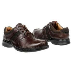 Unstructured by Clarks Mes Un.Coil Brown Leather 85022  