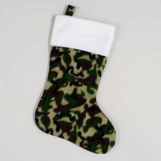 Santa Hat CAMOUFLAGE Cap & Camo Stocking Combo FREE S&H  