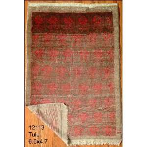  4x6 Hand Knotted Tulu Turkey Rug   47x65