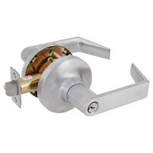  EZ Set 3C6002 Charlotte Brushed Chrome Keyed Entry 