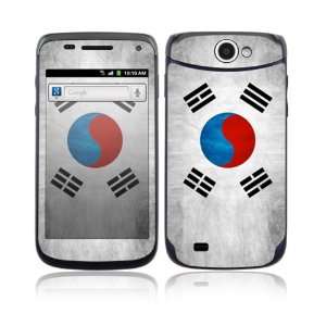  Samsung Exhibit II 4G Decal Skin Sticker   Flag of South Korea 