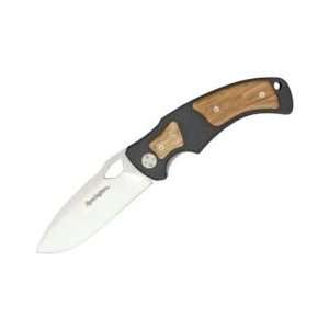 Remington Elite Hunter Series II Olive Wood Drop Stainless Steel Blade 