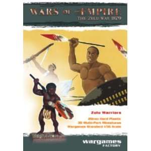  Wargames Factory Zulu Warriors (30) Toys & Games