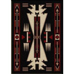  Horse Thieves Entry Rug Brown
