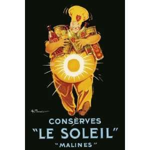 Cook Food Conserves Le Soleil Malines Restaurant 18 X 27 Image Size 