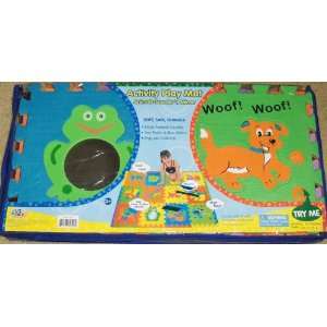 Activity Play Mat Animal Sounds n Mirror Foam Puzzle 