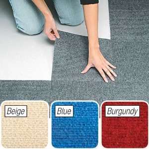  Berber Carpet Tiles Set of 10 Blue