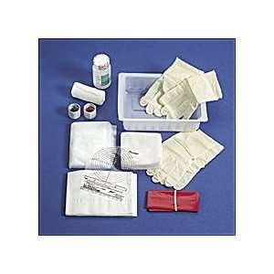 Kits Wound Care Tray   Wound Care Tray with AloetouchPowder Free 