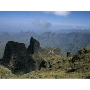 Mesas and Spires of Simien Range, Simien Mountains National Park 