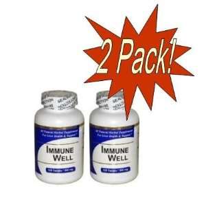  Immune Well   (180 Tablets)   Concentrated Herbal Blend 