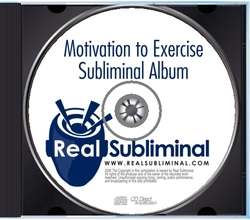 MOTIVATION TO EXERCISE CD FITNESS WORKOUT SUBLIMINAL CD  