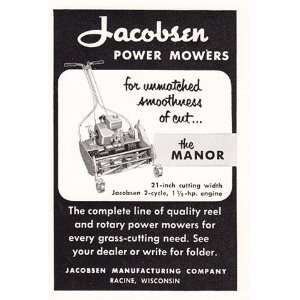  Print Ad 1953 Jacobsen Power Mowers Jacobsen Books