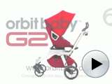 G2 Orbit Baby Infant System Travel System Stroller   Black   Excellent 