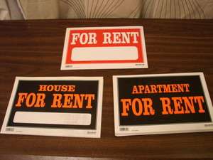   42 Renter Rent Renting Signs Property Managment House Apartment For