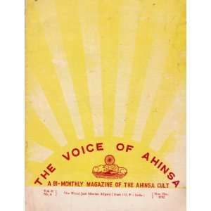   of Ahinsa (Vol. II, No. 6, Nov. Dec. 1952) Kamta Prasad Jain Books