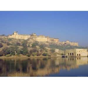  The Amber Palace from Across the Moata Sagar Lake, Jaipur 
