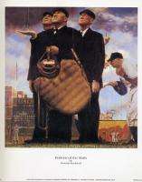 Norman Rockwell Saturday Evening Post BOTTOM OF THE 6TH  
