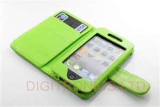   Flip Book Style Case cover For Apple Ipod Touch 4 4th 4Gen  