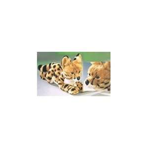    Realistic 12 Inch Stuffed Serval Plush Animal Toys & Games