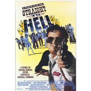 Straight to Hell (1987) 27 x 40 Movie Poster Style A 
