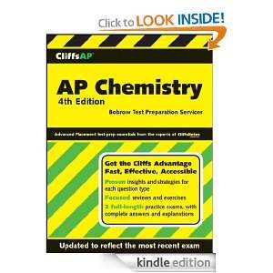 CliffsAP Chemistry (Cliffs AP) Bobrow Test Preparation Services 