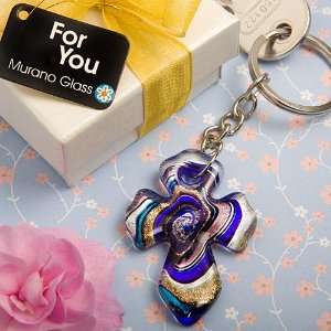  Murano Collection cross key chain favors Toys & Games
